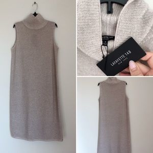 Wool cashmere dress